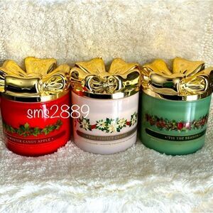 Bath and Body Works Bow Lid Candles